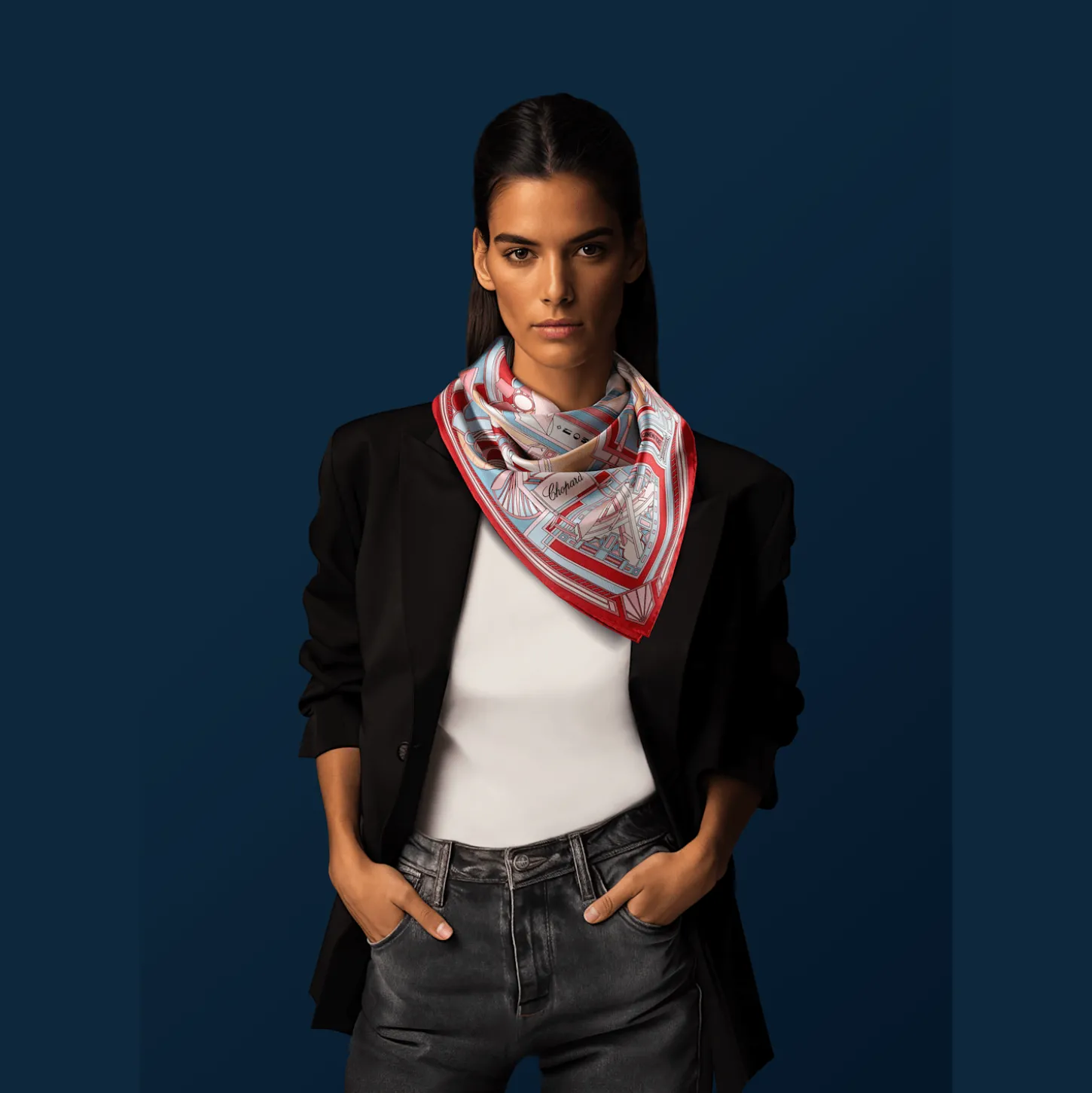 Chopard Loves Cinema scarf