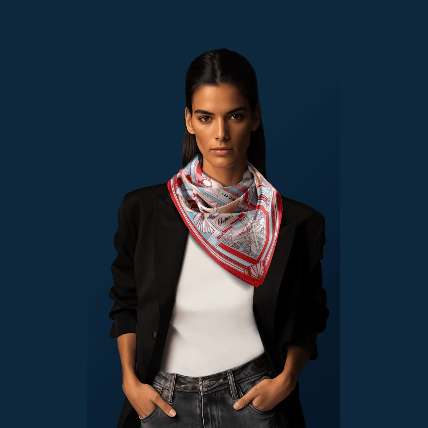 Chopard Loves Cinema scarf