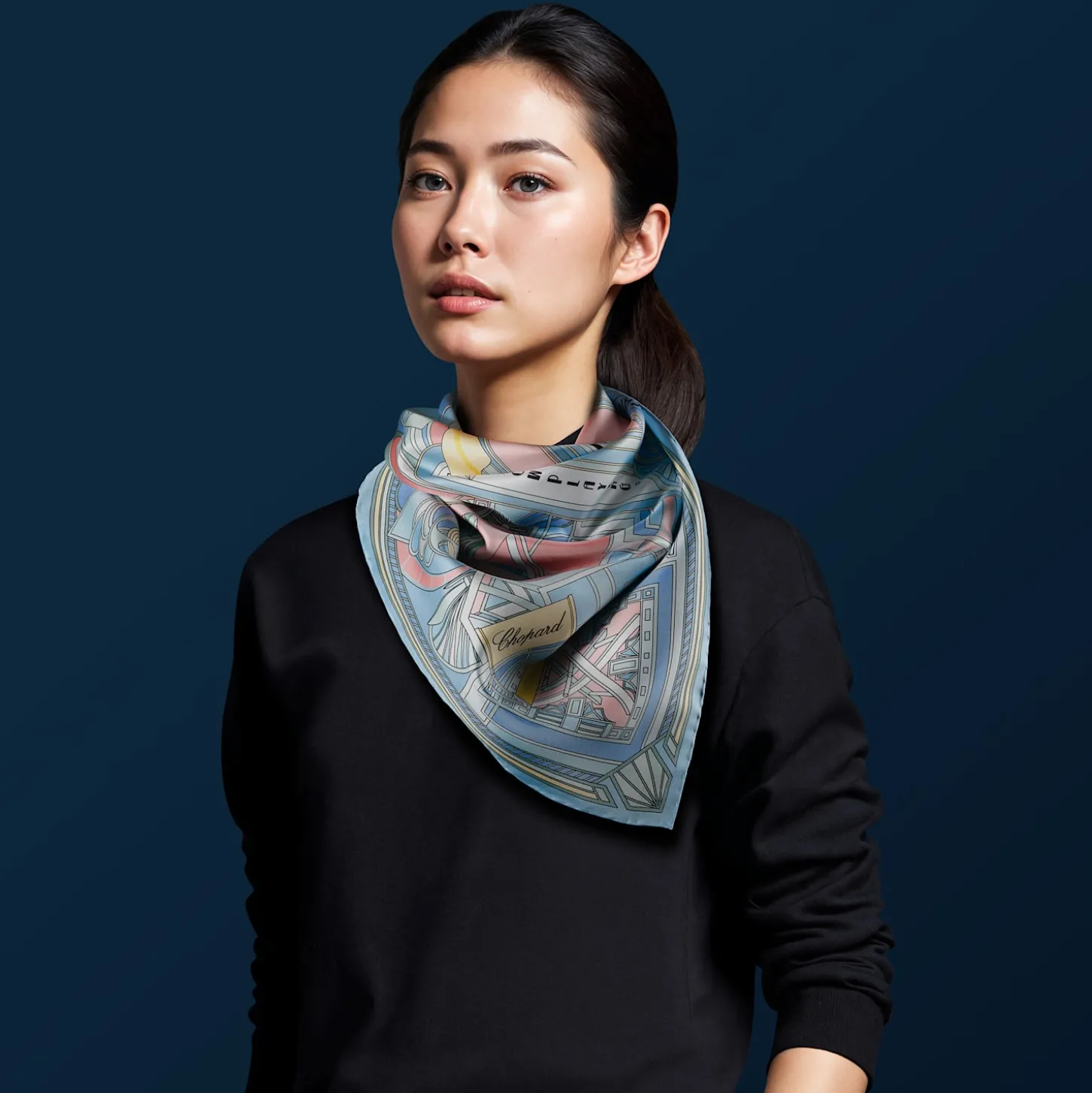Chopard Loves Cinema scarf
