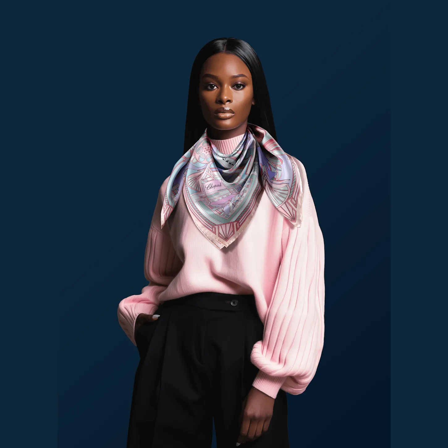 Chopard Loves Cinema scarf