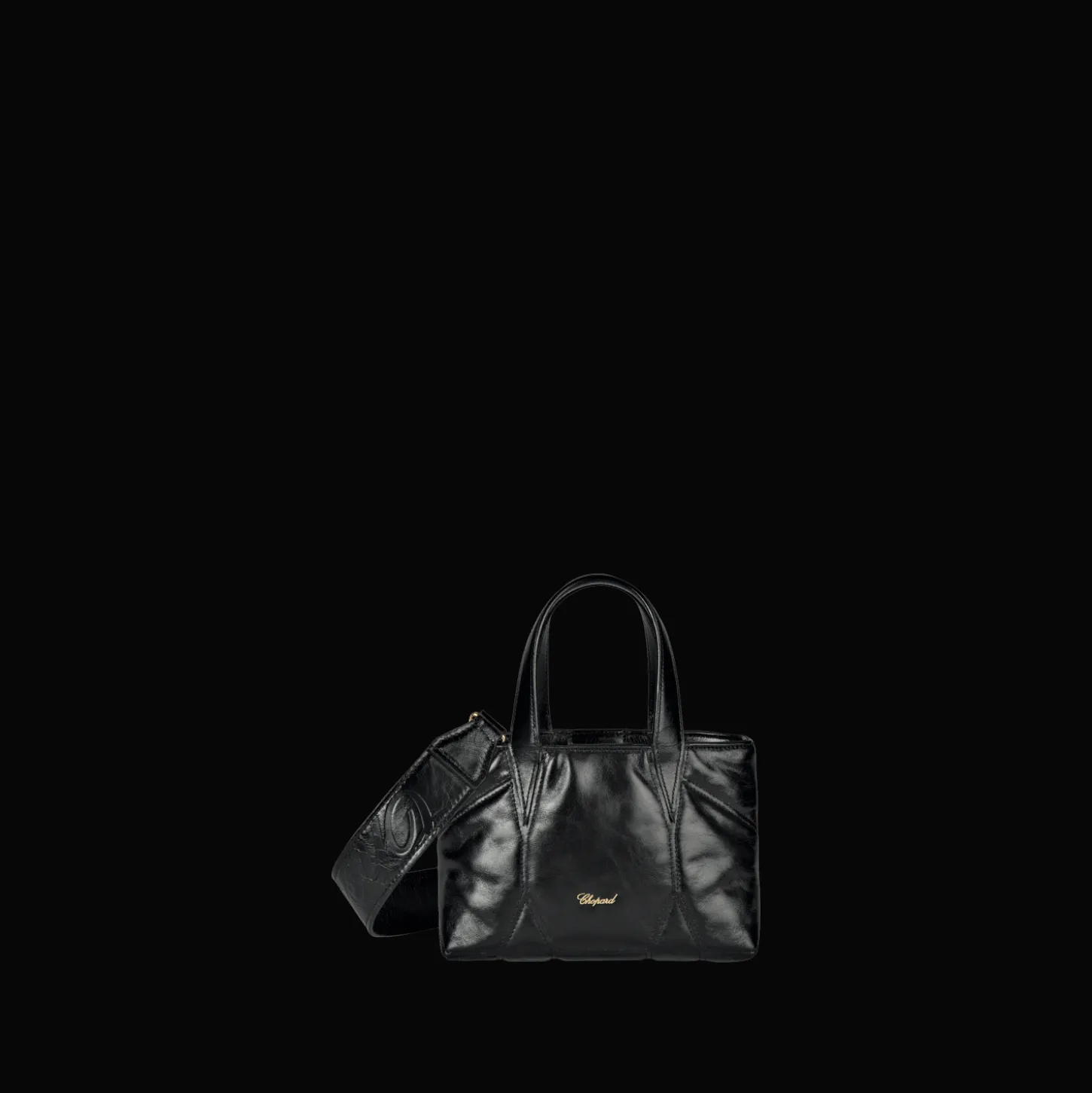 Diamond micro puffer tote bag