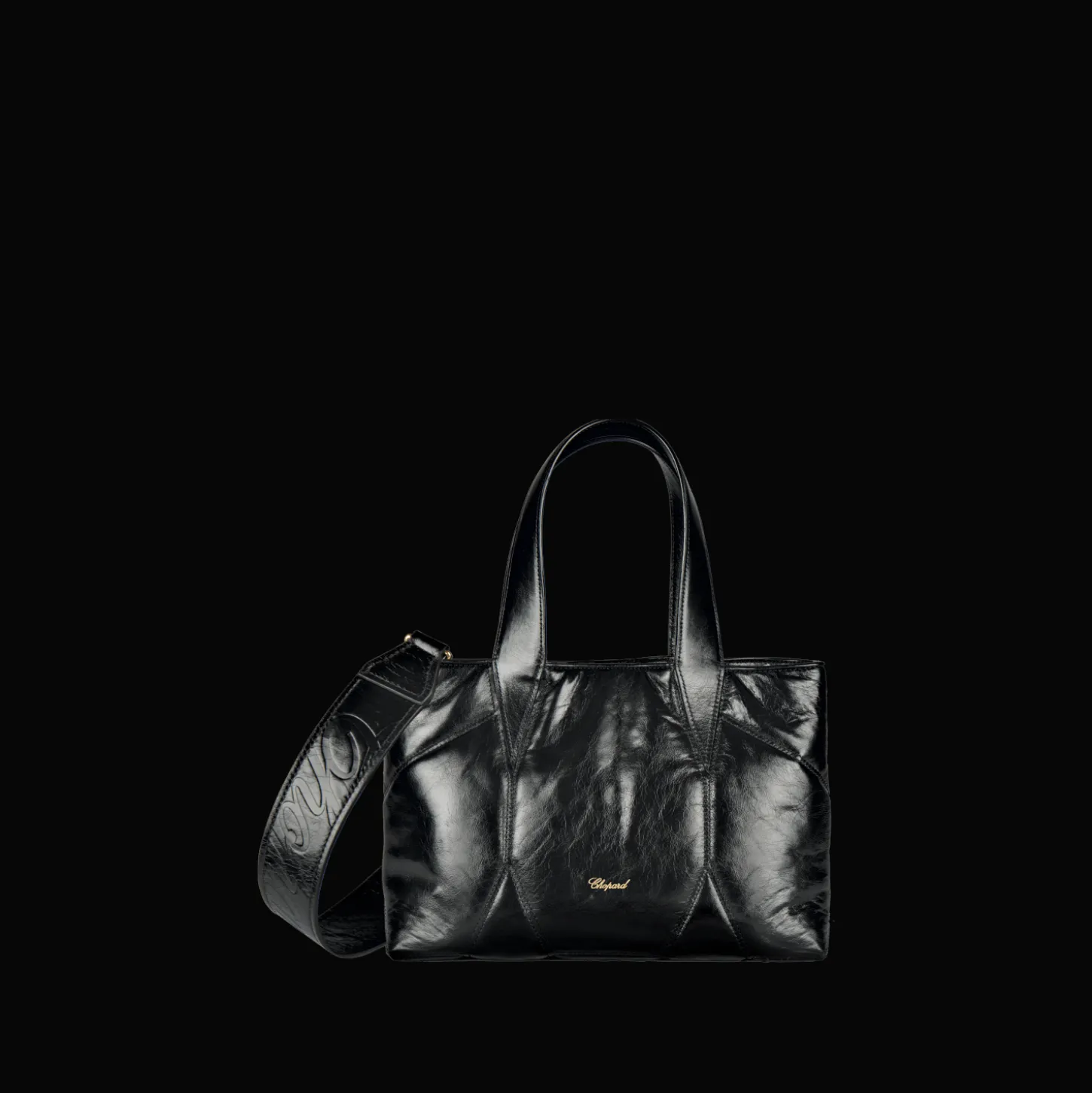 Diamond mini puffer tote bag