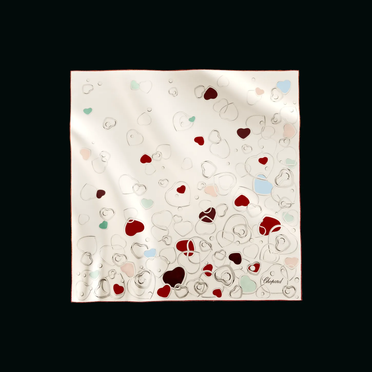 Happy Hearts scarf
